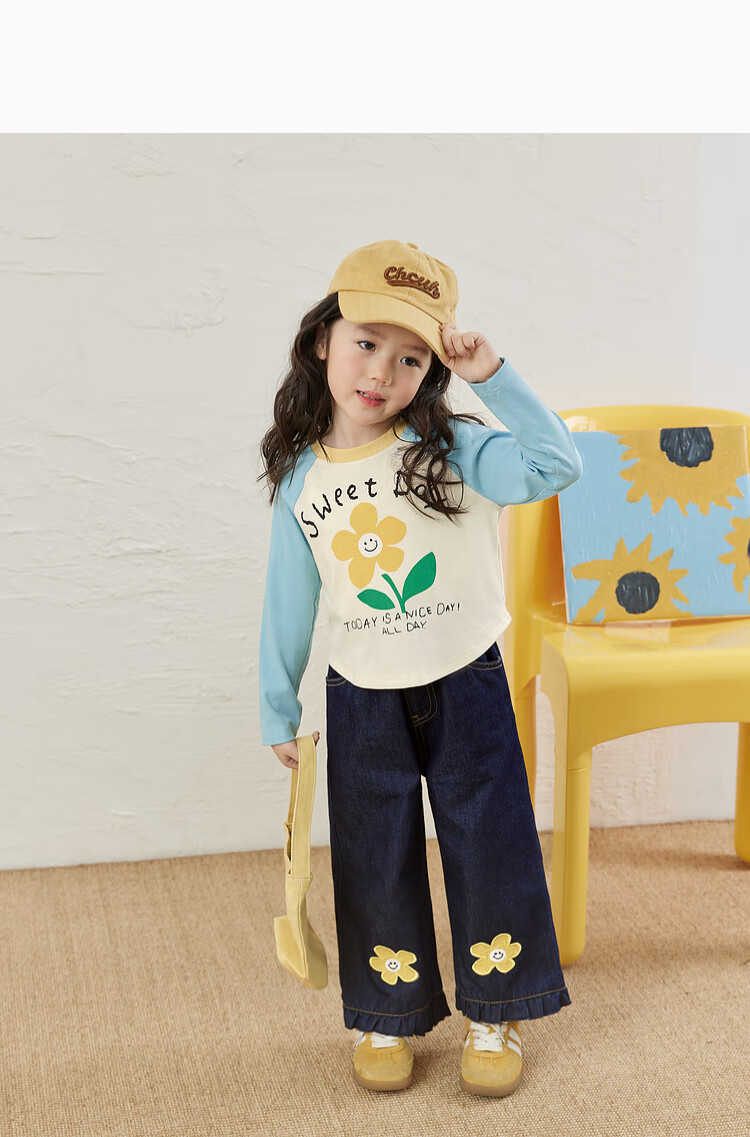 LUSON Xiao O Bao Okids Children's Spring and Autumn Fashionable Girls' Outfit 2025 New Girls' Set 17