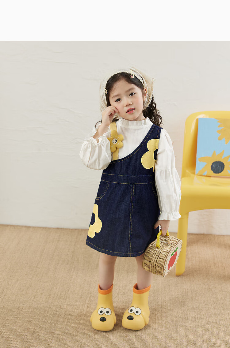 LUSON Xiao O Bao Okids Children's Spring and Autumn Fashionable Girls' Outfit 2025 New Girls' Set 11