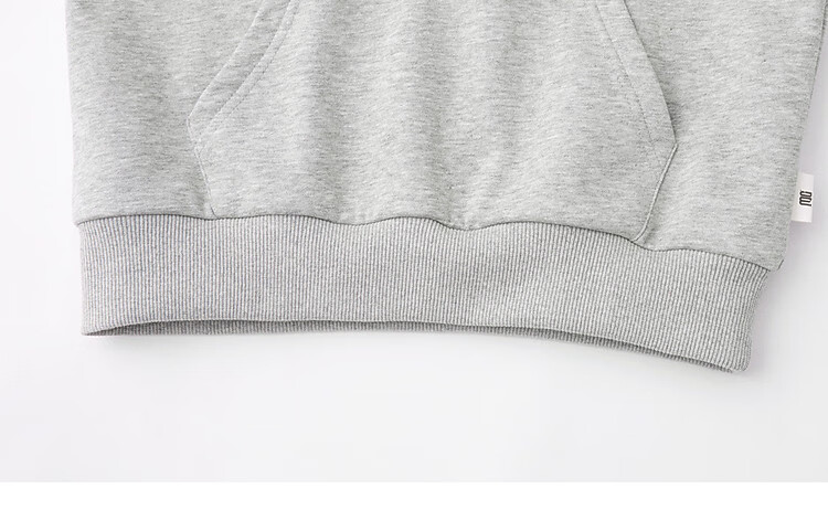 Duoduo Home [Kangaroo Pocket] Boys' Red Hoodie Sportswear Casual Spring American Letter Print Top for Older Children 27
