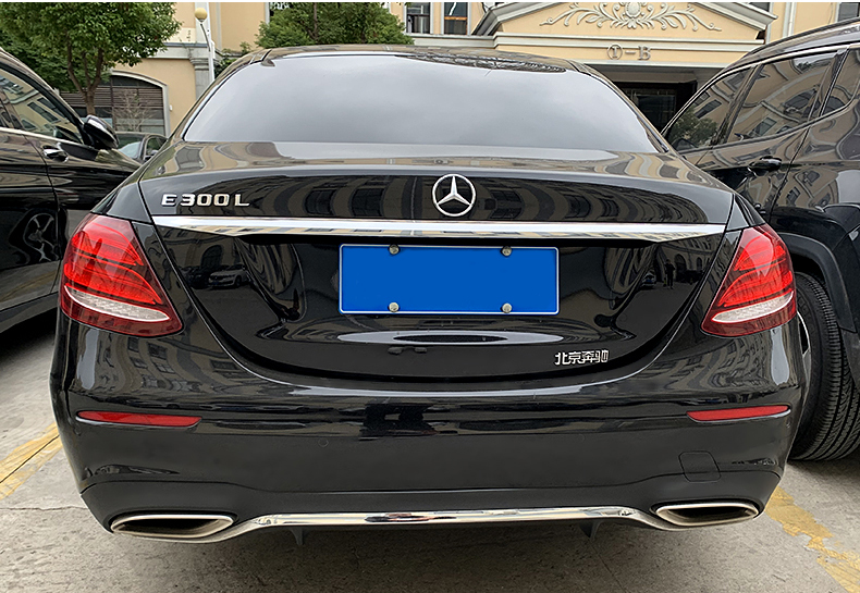 奔驰e300l车标贴后尾标车贴glc/c260l/amg字标改装字母数字车标志