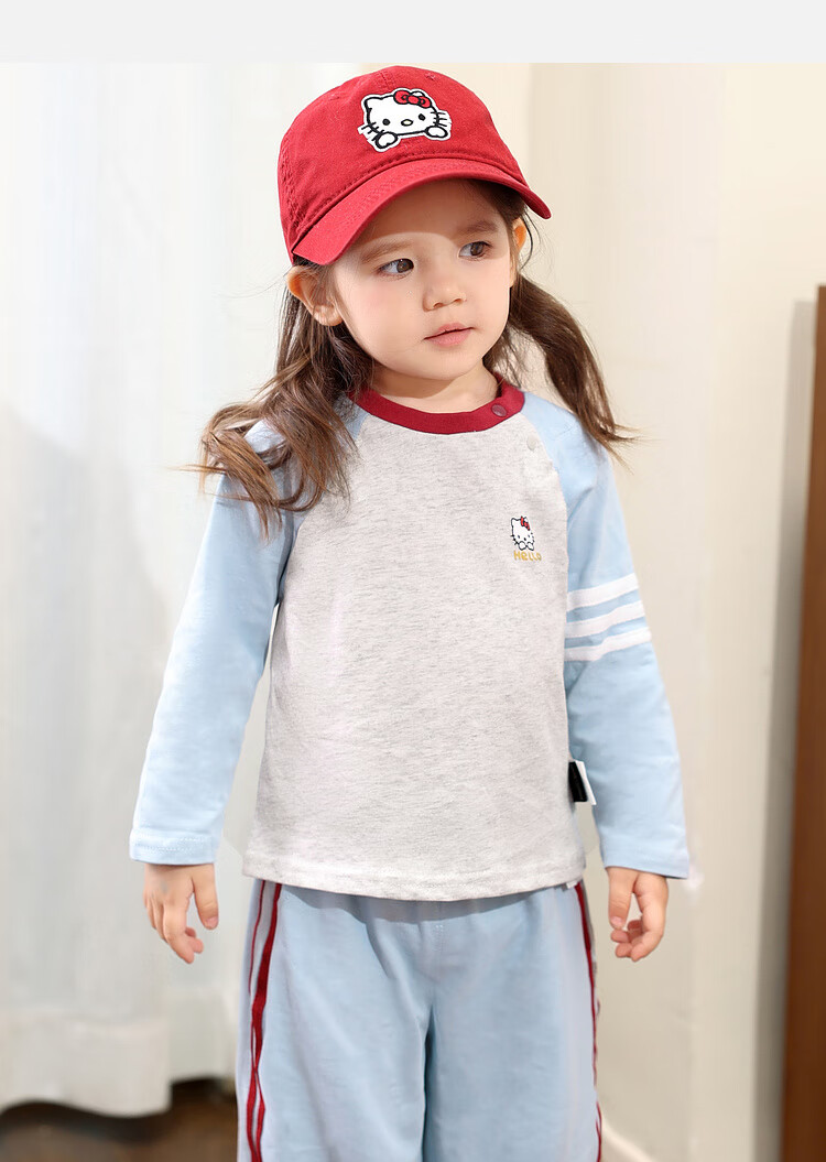 LUSON Little O Dad Baby Girl Toddler Set 2025 Autumn New Long Sleeve T-Shirt Sports Casual Fall Outfit 7