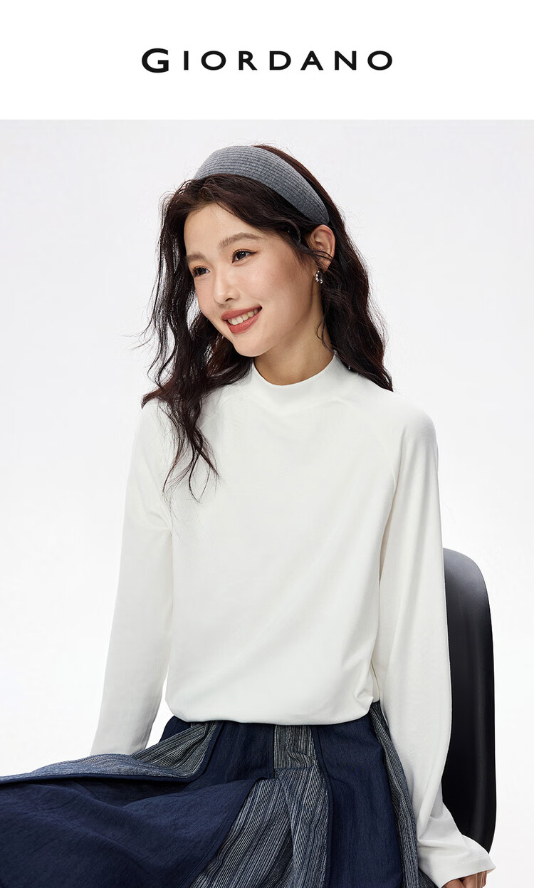 ZARA Women's Autumn and Winter Solid Color Long Sleeve Turtleneck Shoulder-inserted Elastic Knitted Base Shirt 13325788 3