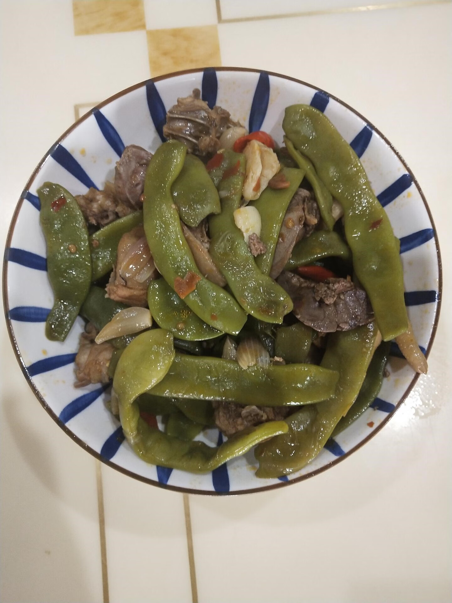 东北豆角马掌新鲜菜蔬菜农家花道油豆角特产现摘5斤2022头茬油豆 3斤