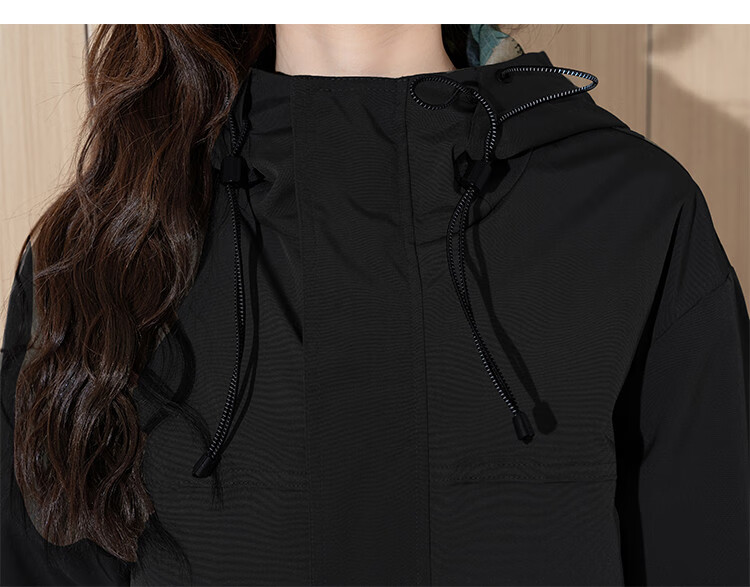 TonLion 2026 Women's Hooded Loose Workwear Stylish Comfortable Casual Jacket 48