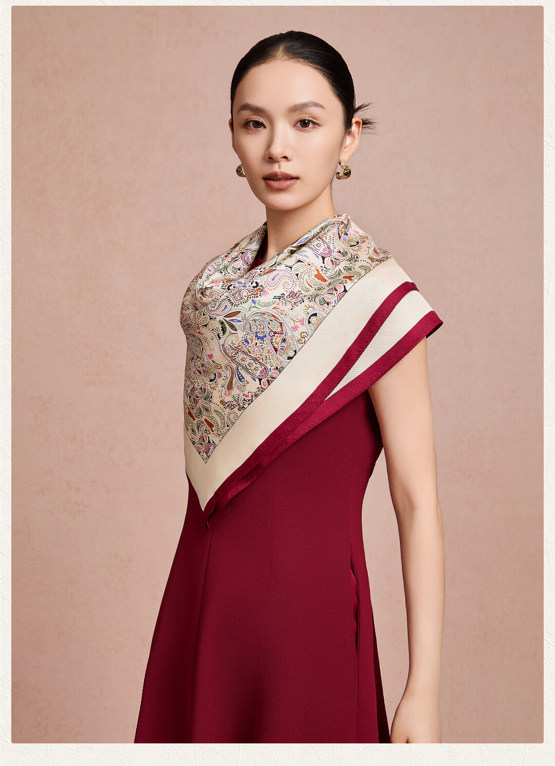 Shanghai Story New 100% Mulberry Silk Twill Scarf Shawl Gift Box for Mom Mother's Day Birthday Gift 11