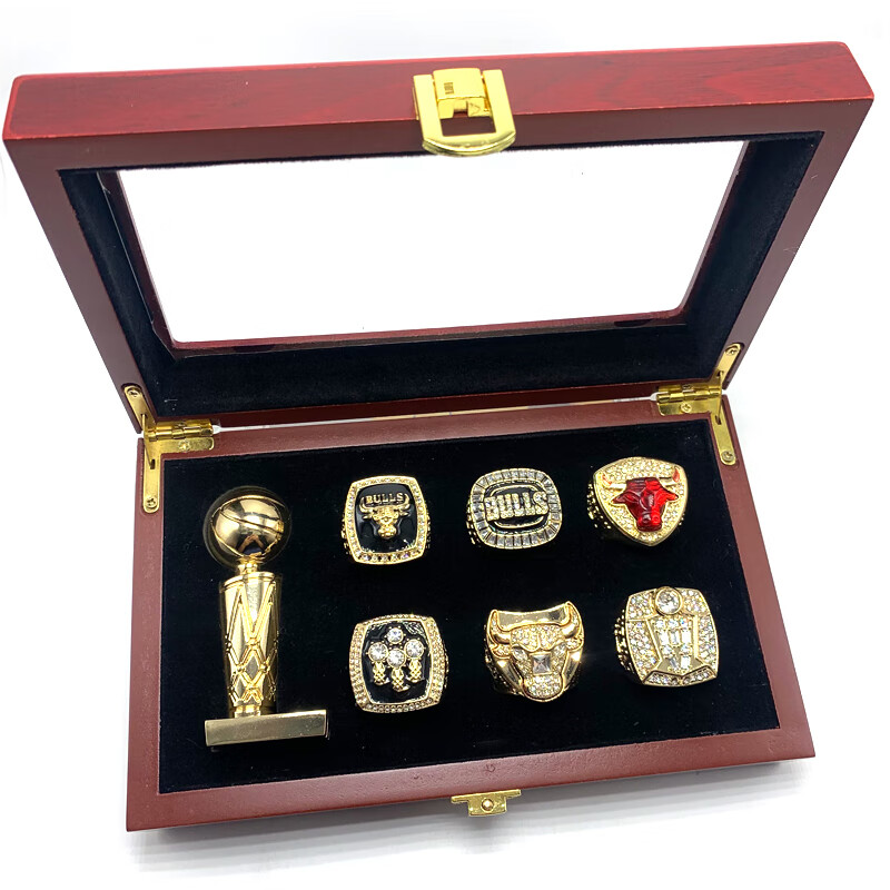 黛莱妮 总冠军戒指nba科比库里州勇士骑士詹姆斯赠男生生日礼物纪念品