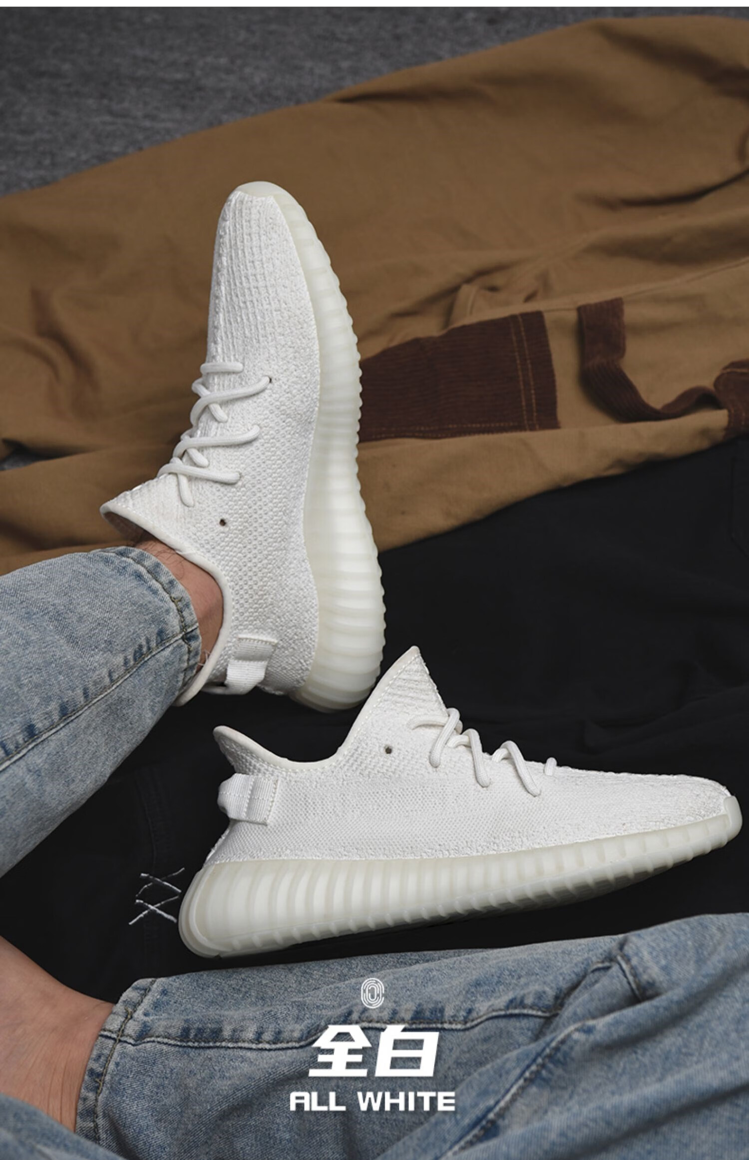 大王椰子鞋350网红男女鞋夏季透气莆田旗舰店网面运动鞋子男 草绿色