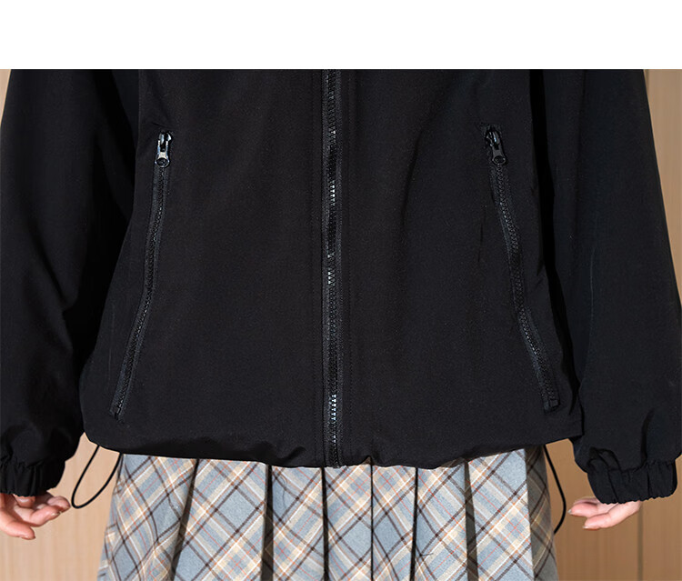 TonLion 2025 Autumn Women's Hooded Three-Proof Composite Fleece Work Jacket 20