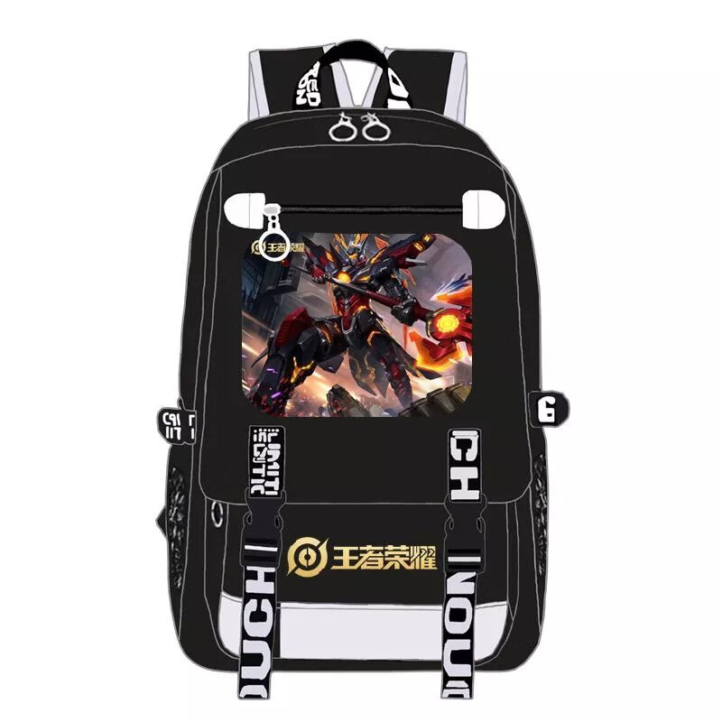 2022新款王者荣耀书包诸葛亮孙悟空韩信李白赵云男女学生游戏周边双肩