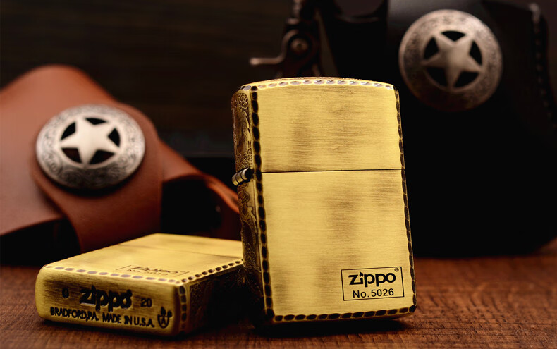 zippo打火机纯铜盔甲三面盘龙原装芝宝限量版送男友刻字 盔甲加厚下标