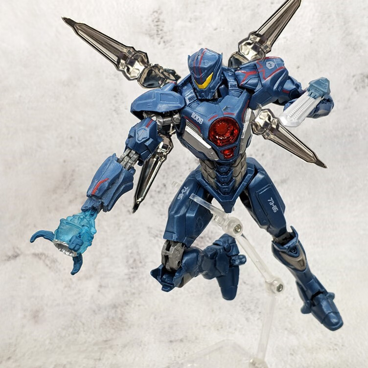 环太平洋2机甲模型危险流浪者玩具手办复仇流浪者可动摆件男生人偶 可