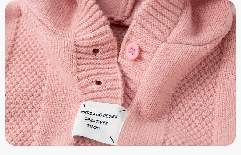 Dudu Baby Hooded Sweater Winter Kids Pullover Top Boys Girls Autumn Winter Clothing Gray 120 4