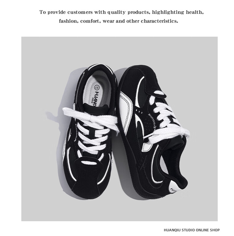 HUANQIU Retro Training Shoes for Women, 2026 New Summer Style, Gray Lightweight Versatile Casual Shoes, Women's Student Racing Shoes 7