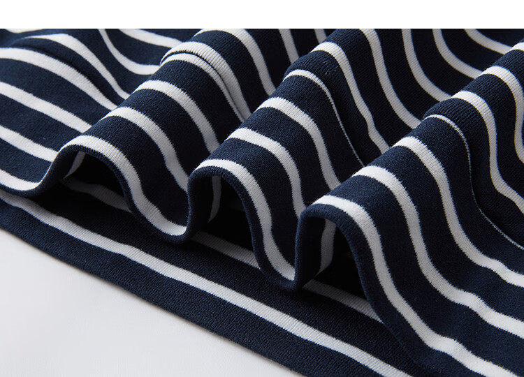 Demana [Stripe Code] Autumn Korean Style Hooded Long Sleeve Loose Stretchy Relaxed Sweatshirt for Petite Women 5