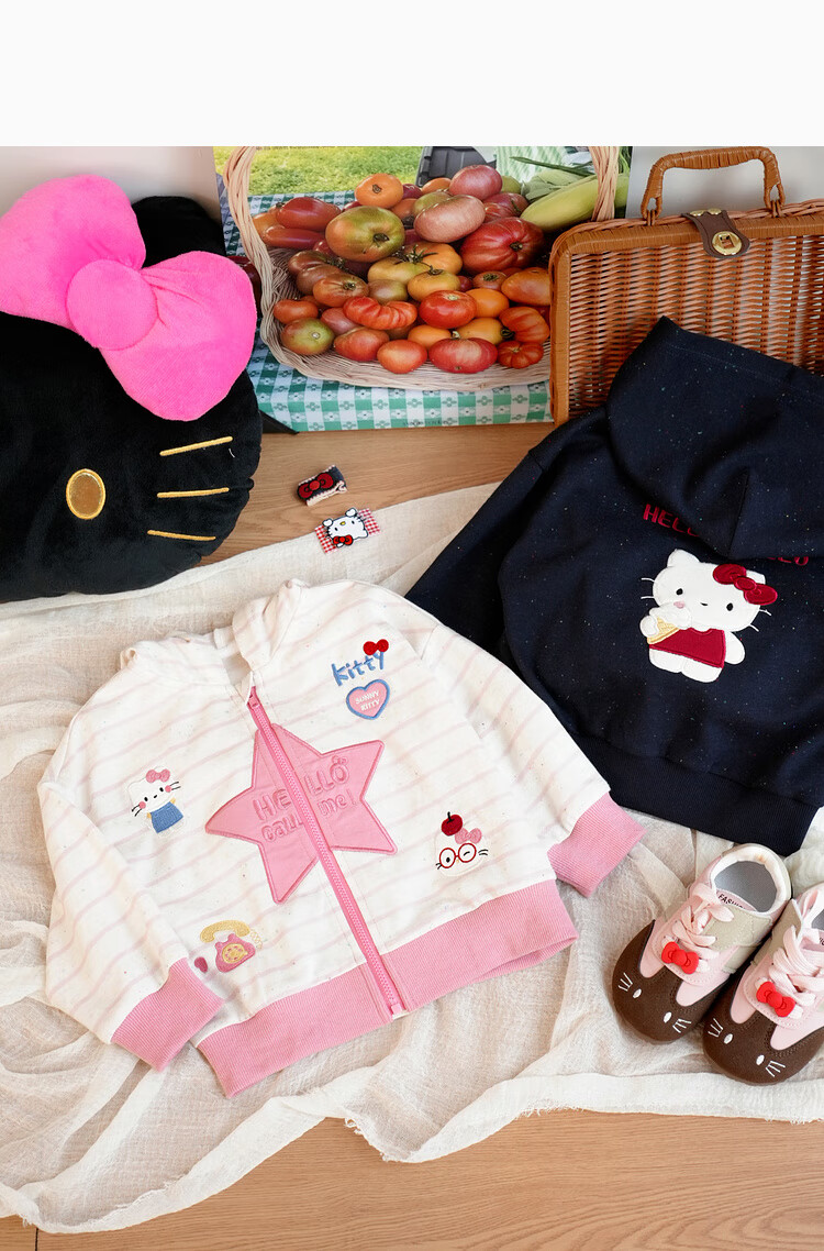 LUSON Little O Dad Baby Girl Autumn Outfit 2025 Spring and Autumn Long Sleeve Sweatshirt Jacket and Pants Baby Clothes 24