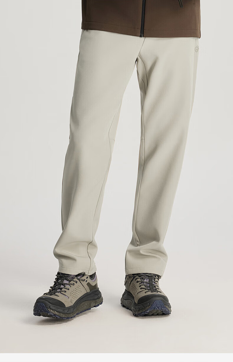 Tantuo Men's Fleece-Lined Warm Softshell Outdoor Hiking Pants 9