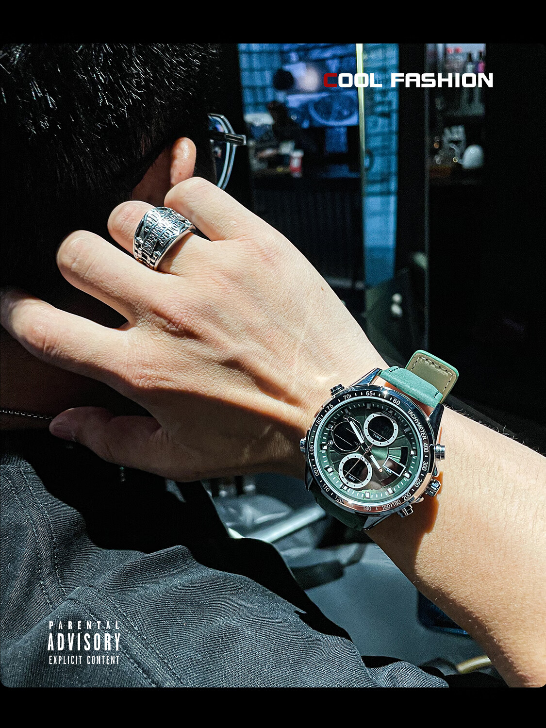 NASIR Genuine Brand Men's Watch Wormhole Concept Mechanical Style High-End Student Electronic Smart Sports Men's Watch 2