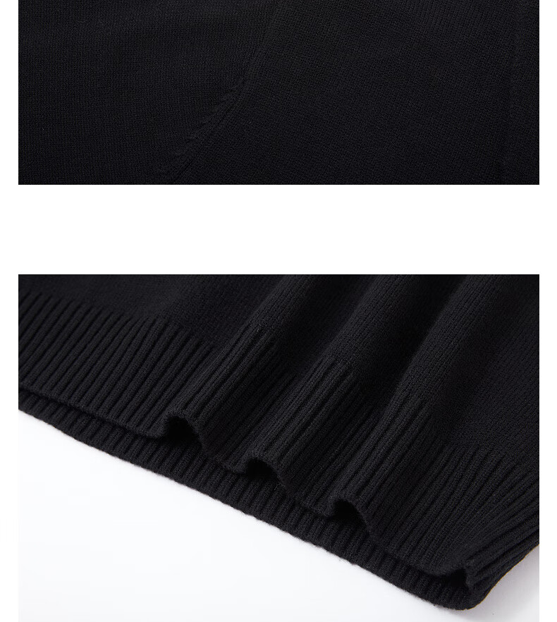 Earl Zuoer Wool Blend Two-in-One Henry Collar Autumn 2025 Long Sleeve Knit Base Shirt Men's Colorblock Sweater 31