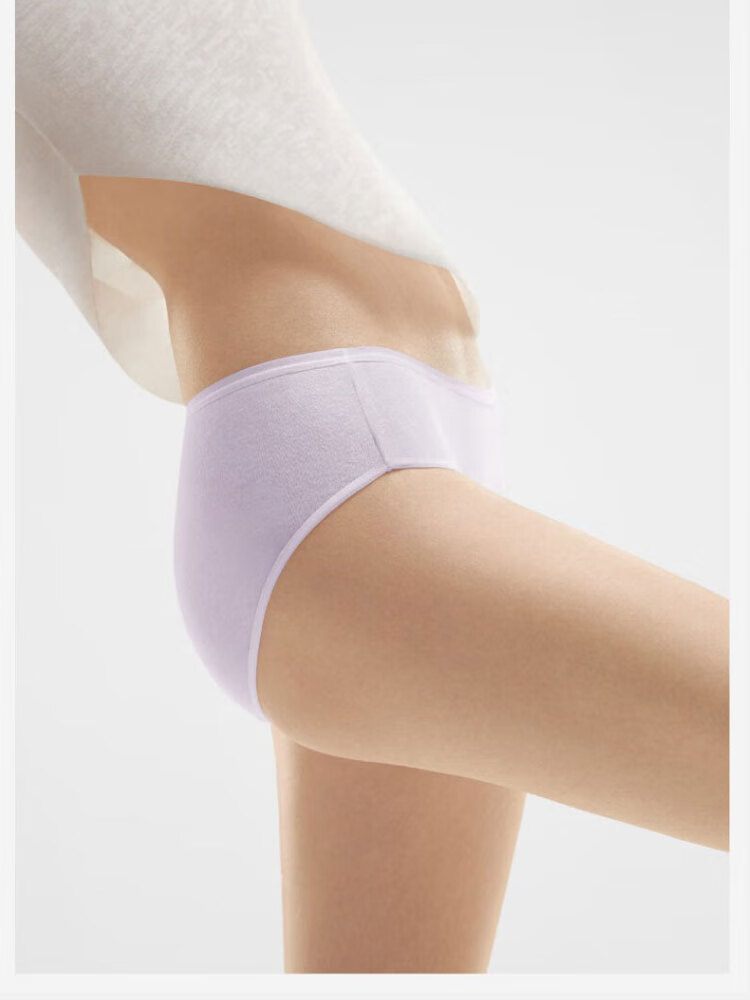 Langsha Disposable Women's Cotton Triangle Underwear Sterilized Travel Portable Wash-Free Plus Size Daily Disposable Panties 8