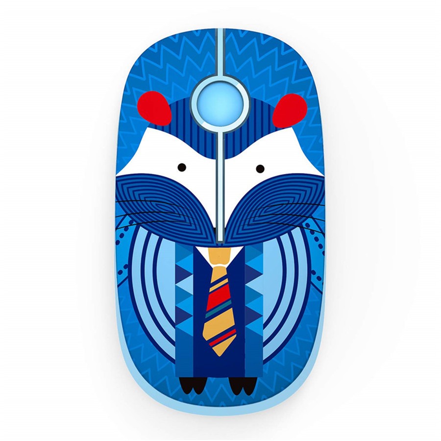 jelly comb 无线低噪鼠标 卡通动物可爱鼠标 ms001 仓鼠【图片 价格