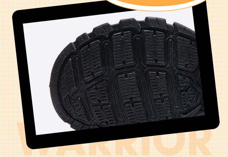 Warrior Official Women's Dad Sneakers 2026 Summer New Plush Warm Versatile Cotton Shoes Black Size 40 10
