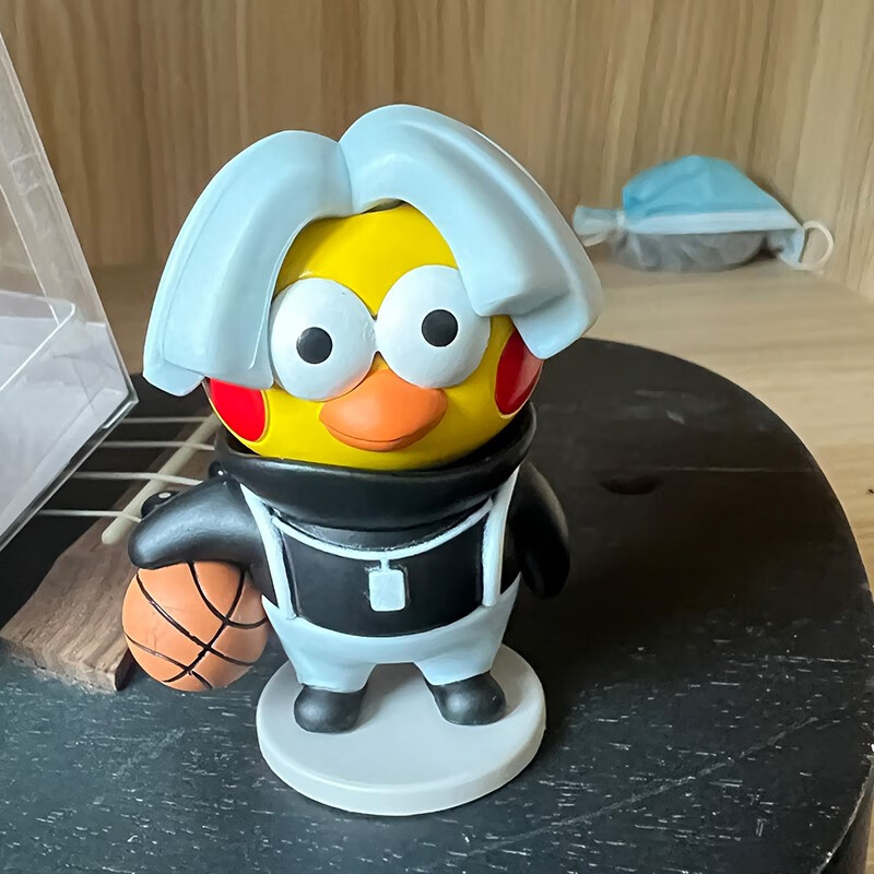 坤坤手办鸡你太美恶搞小黑子蔡徐坤创意摆件车载只因坤坤ikun小鸡公仔