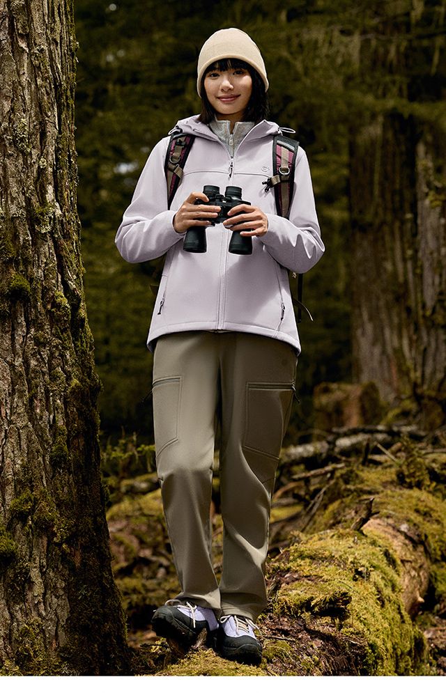 TECTOP Fleece-Lined Softshell Jacket Couples Outdoor Hiking Mountaineering Hooded Coat 24