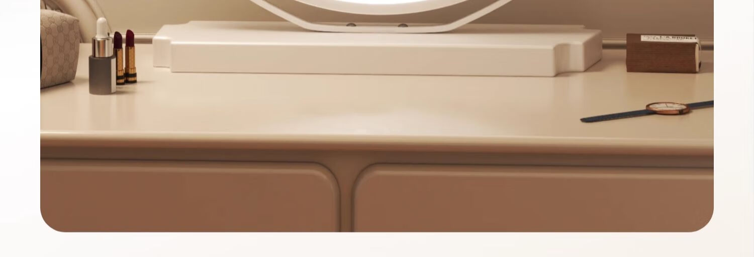 Musangfu LED Smart Lighted Makeup Mirror Desktop Rotatable High-Definition Vanity Mirror for Home Bedroom Dressing Table 15
