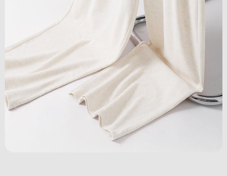 Baleno Draping Glutinous Rice Pants for Women, Spring And Autumn 2026 New Style, Loose Soft Glutinous Rice Pants, Casual Wide-Leg Pants for Petite Wome 2