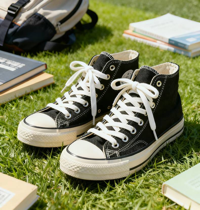Huabaochi Flat Wide Thickened Double-Layer Polyester Cotton Shoelaces for Men and Women Converse 1970s Canvas Shoes Nike Air Force Basketball Shoelaces 15