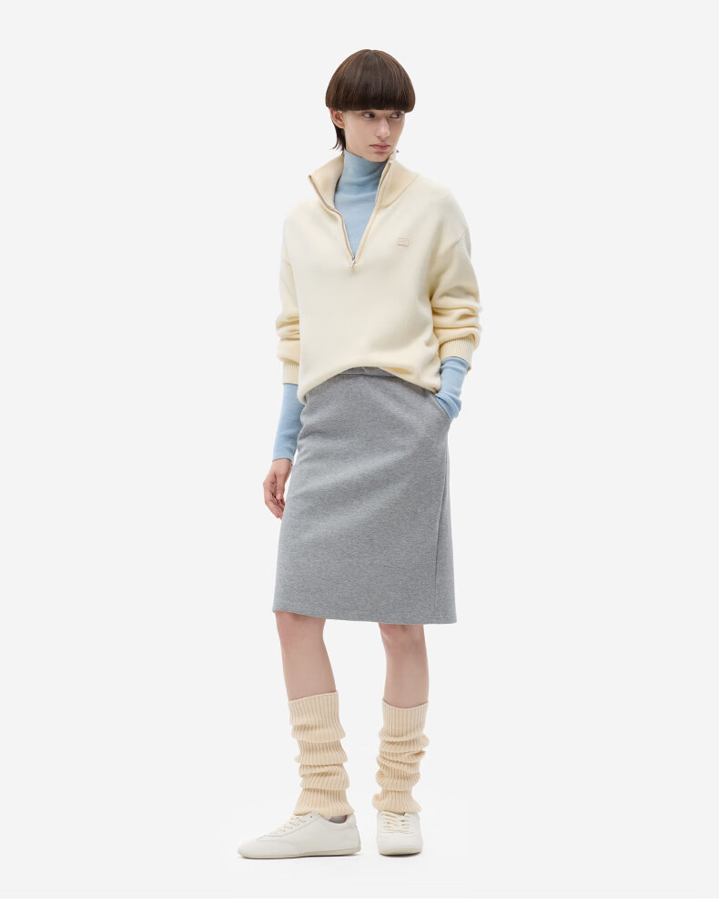 Bananain Repi502++ Unisex Thermal Half-Zip Pullover Sweater Autumn Winter Warm Base Layer Long Sleeve Top 2
