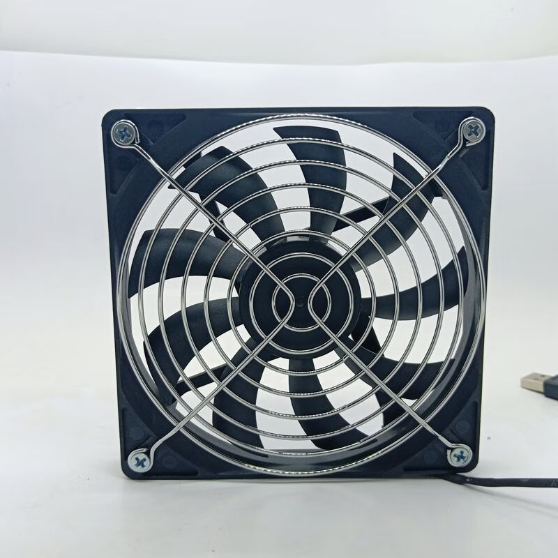 平板电脑散热器usb超静音发光/无光路由机顶盒笔记本手机散热风扇 长