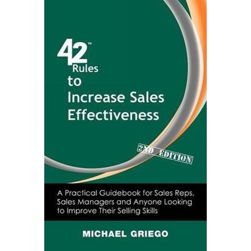 按需印刷42 Rules to Increase Sales Effectiveness (2nd Edition)[9781607731078]