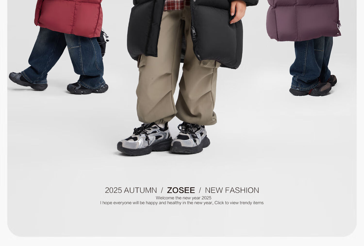 Zuo Xi Boys' Mid-Length Down Jacket Winter Warm Thickened Hooded Coat Red Size 130 New Year Outfit 18