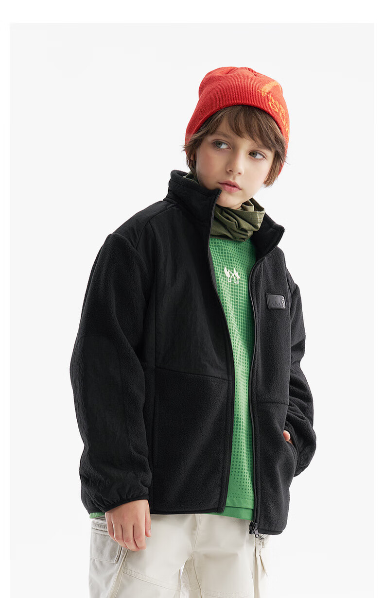 MQD Maqidun Kids Fleece Jacket 2025 Autumn New Unisex Children's Outerwear 9