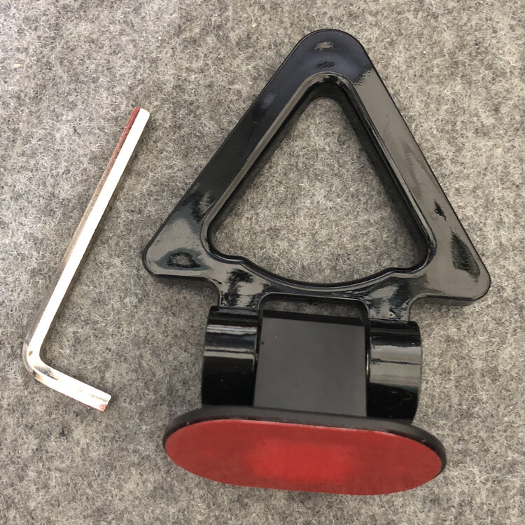 汽车改装个性通用粘贴式拖车环 前后杠装饰环牛鼻 流氓勾 牵引钩 三角