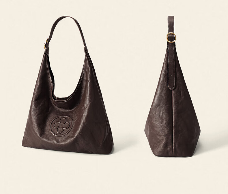CASSILE [Celebrity Style] Cassile Tote Bag for Women, Vegetable-Tanned Leather, Large Capacity Hobo Bag, 520 Gift 32