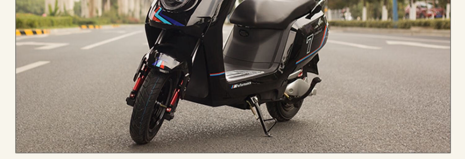 雅迪(yadea)新款m2电动车锐领72v时尚电动轻便摩托车踏板电瓶车男女