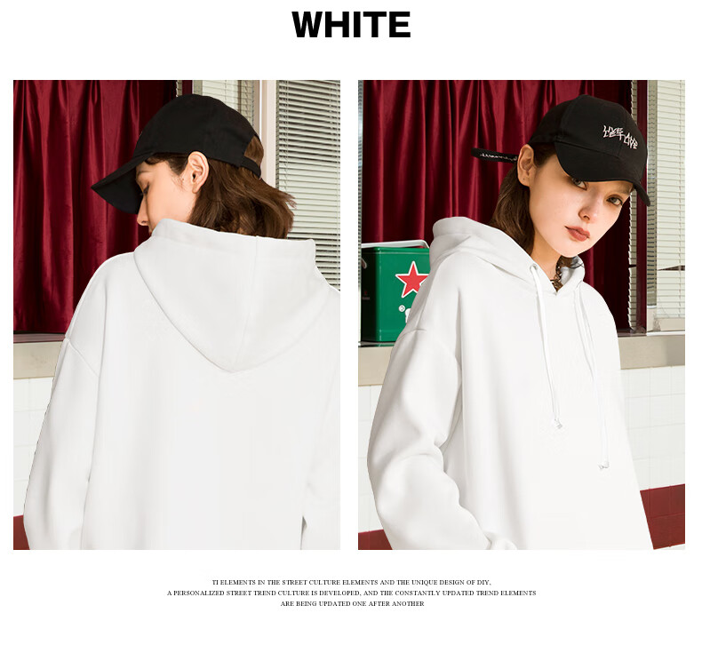 Jeanswest Women's Hoodie Autumn 2025 New Sweet Style Plus Size Slimming Loose Lazy Casual Top 7