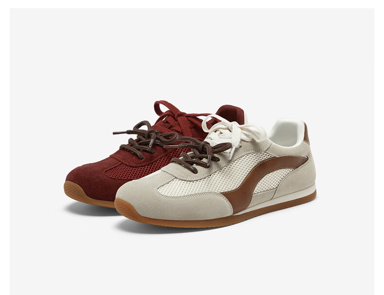 Bata Patented Antibacterial Cowhide And Sheepskin Soft Elastic Couple Casual Training Sports Prince Qichang Mall Matching Single Shoes 4