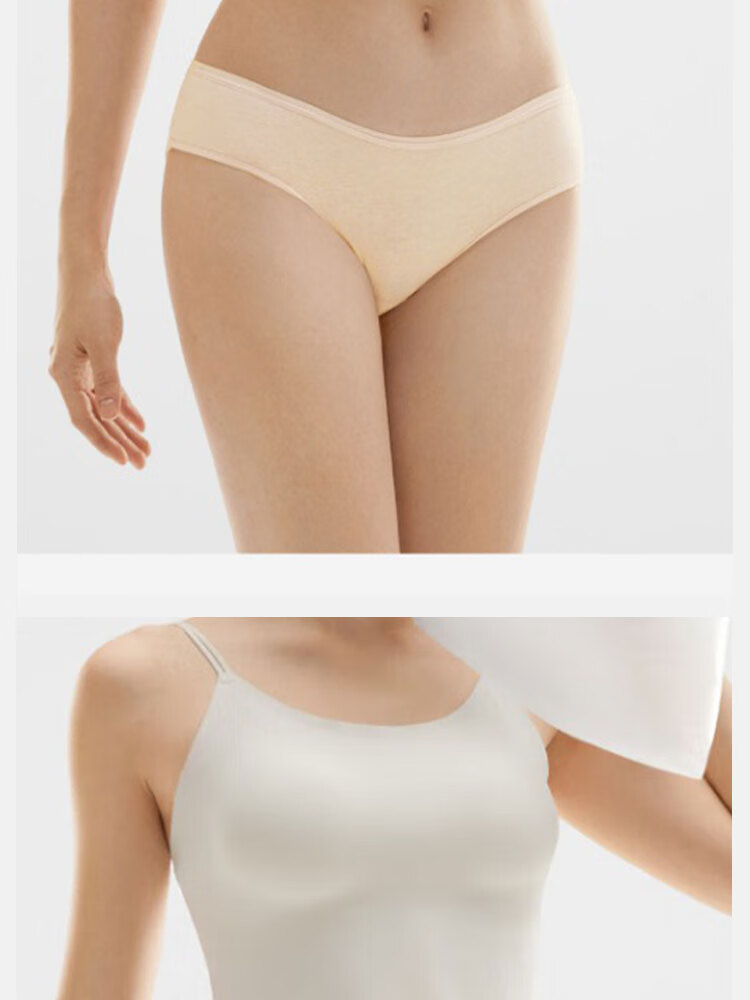 Langsha Disposable Women's Cotton Triangle Underwear Sterilized Travel Portable Wash-Free Plus Size Daily Disposable Panties 6