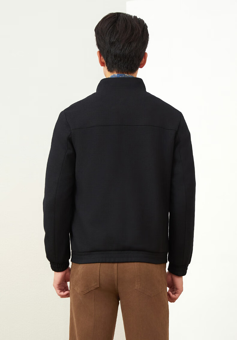 Goldlion GY Jacket Autumn Winter Men's Warm Casual Windproof Cold-Resistant Coat JWL0279-MK111 Black 3XL 6