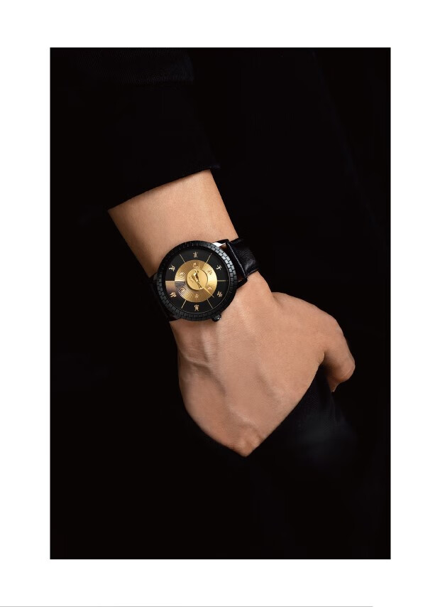 故宫日晷手表太阳的影子博物院手表日升月恒腕表国风情侣款女生日礼物