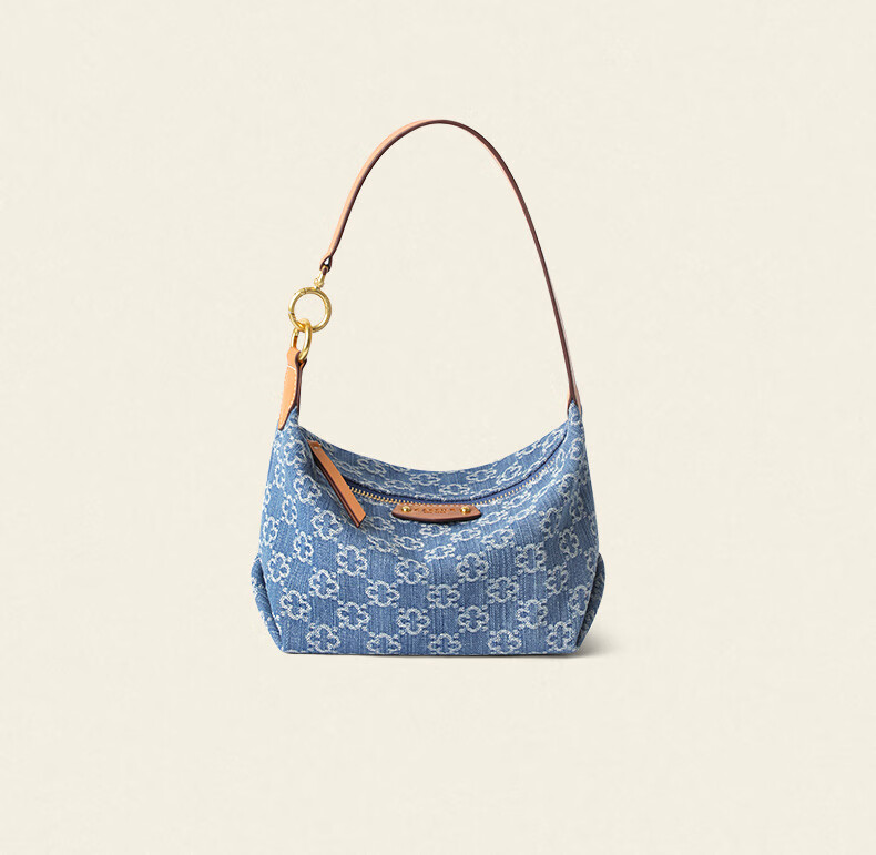 CASSILE Women's Shoulder Bag, Denim Commuter Large Capacity Light Luxury Underarm Bag, 520 Gift 13