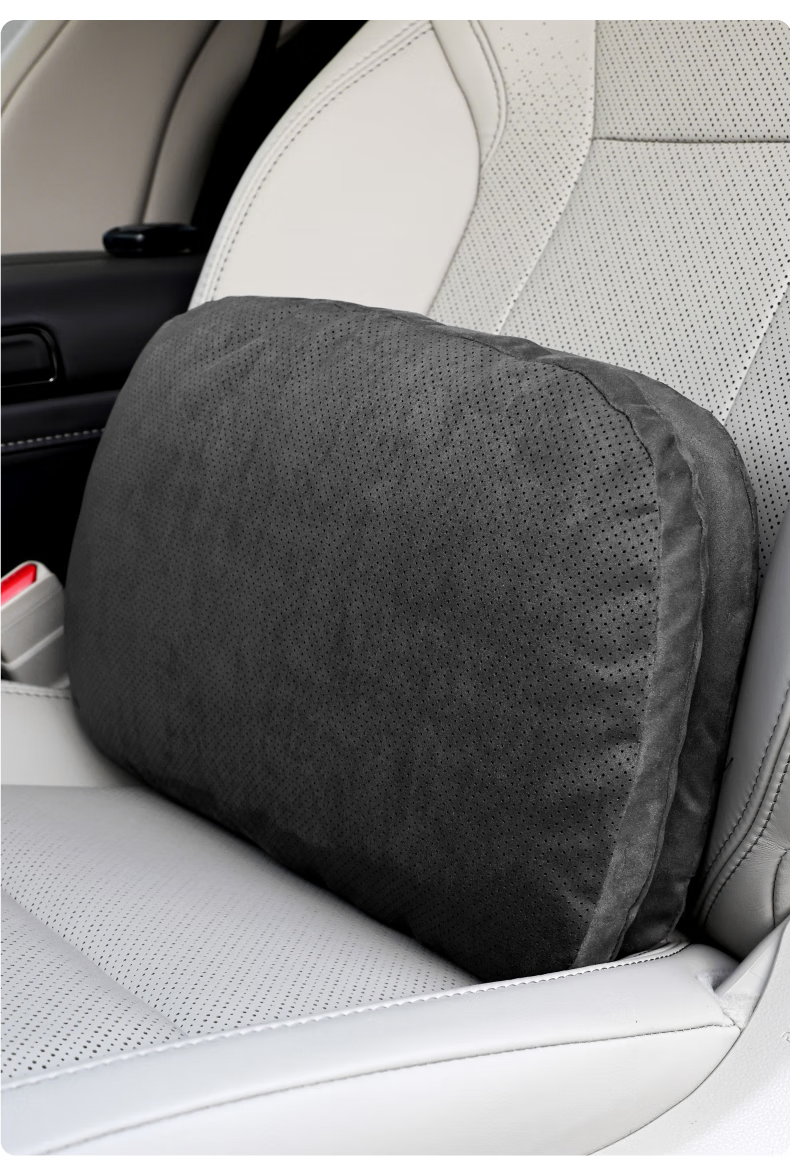 BIMLL Car Aviation Memory Foam Headrest Dual-Core PRO Upgraded Neck Support Maybach Car Neck Pillow Lumbar Cushion 14