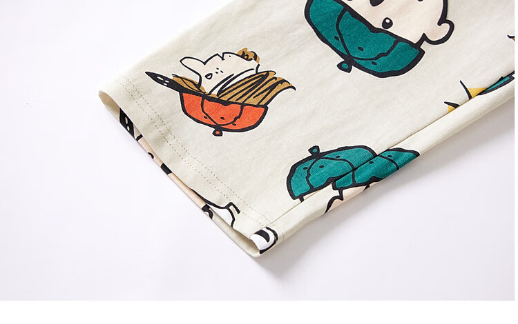 Duoduo Boys' Homewear Spring and Autumn Pure Cotton Skin-friendly Pajama Set 2026 New Children's Cartoon Printed Two-piece Set 21