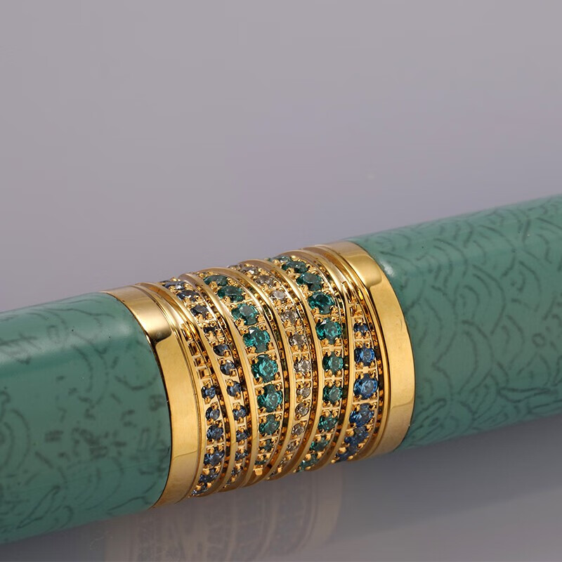 HERO Premium Collection Ladies' Fountain Pen Signature Pen, High-End Luxury Office Gift, National Day And Birthday Present, HS208-A/Packaged in Floral Gree 3