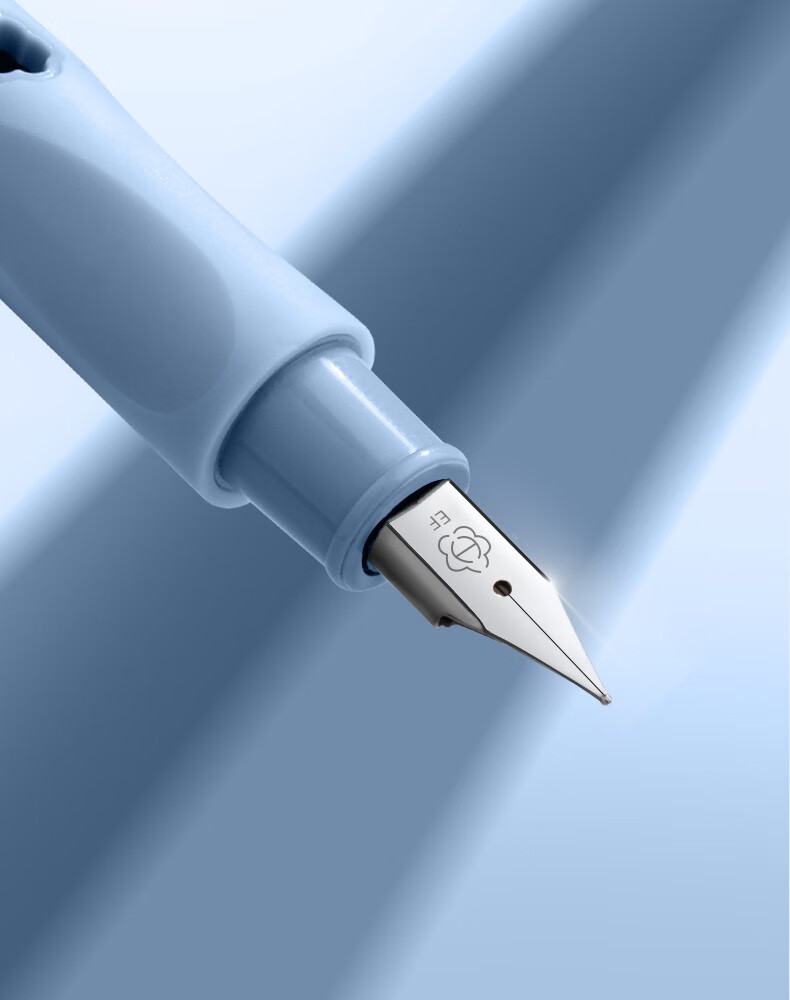 博鹤州细墨囊钢笔学生专用细的 1秒正姿练字三年级男女生可换细尖0.