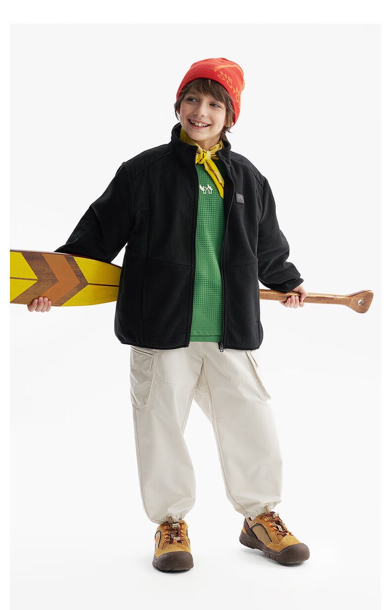 MQD Maqidun Kids Fleece Jacket 2025 Autumn New Unisex Children's Outerwear 8