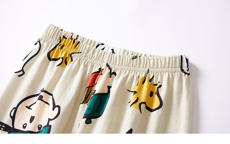 Duoduo Boys' Homewear Spring and Autumn Pure Cotton Skin-friendly Pajama Set 2026 New Children's Cartoon Printed Two-piece Set 20